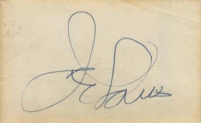 Lot #838 Joe Louis Signature - Image 2