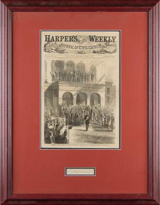 Lot #357 Jefferson Davis Signature - Image 1