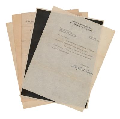 Lot #345 Douglas MacArthur Typed and Signed Letter of Condolence - Image 1