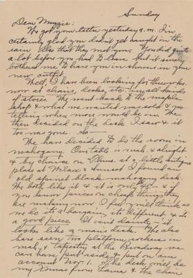 Lot #736 Dwight Frye Autograph Letter Signed - Image 1