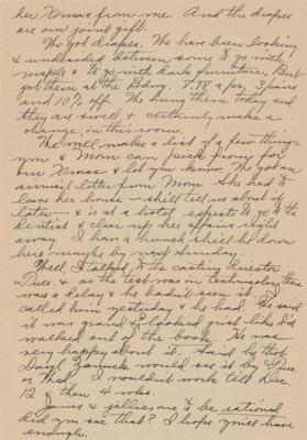 Lot #736 Dwight Frye Autograph Letter Signed - Image 2