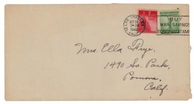 Lot #736 Dwight Frye Autograph Letter Signed - Image 4