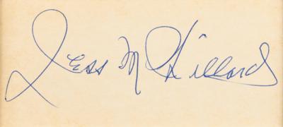 Lot #863 Jess Willard Signature - Image 2
