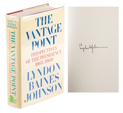 Lot #114 Lyndon B. Johnson Signed Book - Image 1