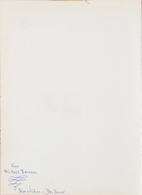 Lot #533 Dr. Seuss Signed Book - Image 2