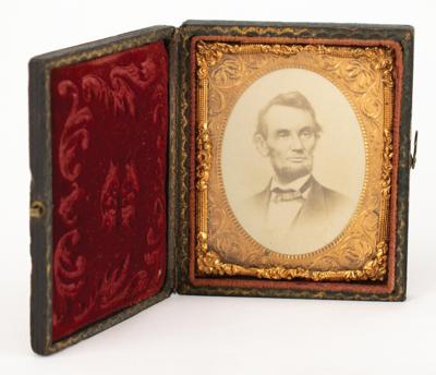 Lot #41 Abraham Lincoln Cased Photograph - Image 1