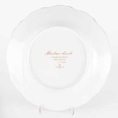 Lot #139 Abraham Lincoln Replica White House China Lot - Image 12
