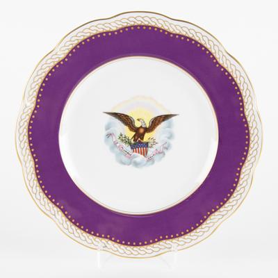 Lot #139 Abraham Lincoln Replica White House China Lot - Image 2