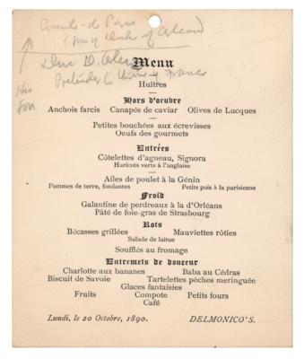 Lot #188 Thomas Edison Signature - Image 2