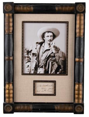 Lot #217 Texas Jack Omohundro Signature - Image 1