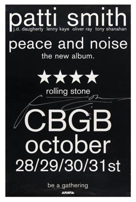 Lot #561 Patti Smith: 