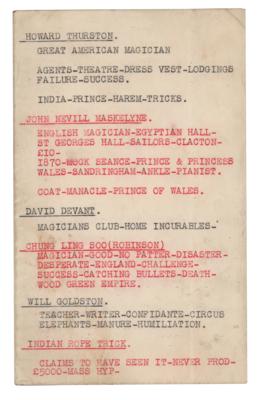 Lot #680 Harry Houdini Typed Letter Signed on Spiritualism - Image 3