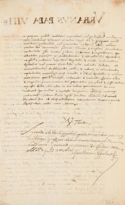 Lot #310 Pope Urban VIII (3) Documents - Image 2