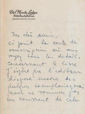 Lot #426 Salvador Dali Signed Sketch in Book - Image 11