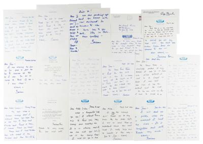 Lot #870 Barbara Bush: Fit for a First Lady?wonderful letter archive from Barbara Bush to her personal fashion designer?