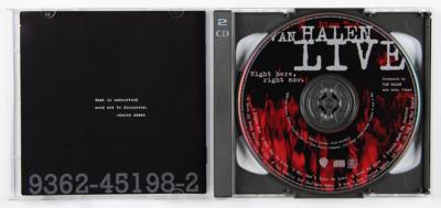 Lot #653 Van Halen Signed CD Cover - Image 2