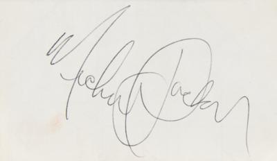 Lot #564 The Jacksons Signatures (with Michael Jackson) - Image 1