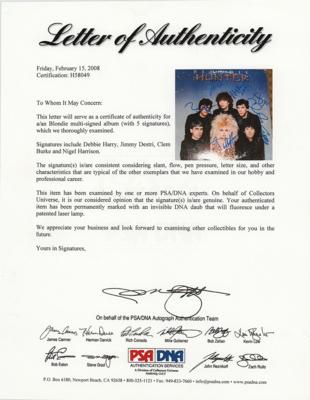 Lot #621 Blondie Signed Album - Image 2