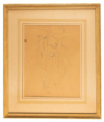 Lot #687 Rouben Mamoulian Original Sketch from Porgy and Bess - Presented to Ira Gershwin - Image 2