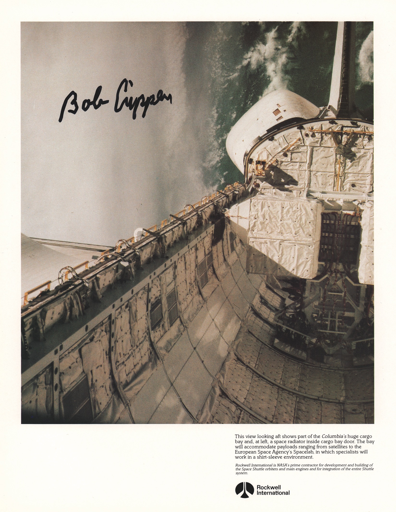 Lot #391 Bob Crippen Lot of (14) Signed Items - Image 8