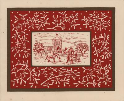 Lot #283 Mary, Princess Royal Signed Christmas Card - Image 2