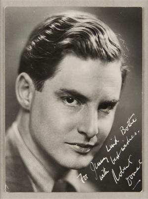 Lot #747 Robert Donat (2) Signed Photographs - Image 1