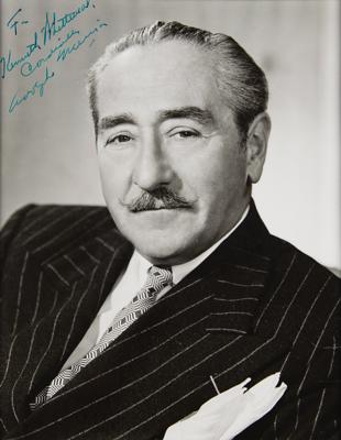 Lot #811 Adolphe Menjou Signed Photograph - Image 1