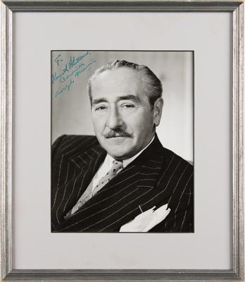 Lot #811 Adolphe Menjou Signed Photograph - Image 2