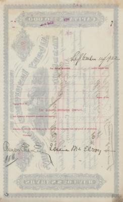 Lot #47 Chester Arthur: Jessie and Charles McElroy - Image 2
