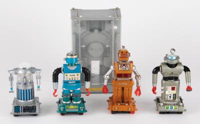 Lot #842 Vintage Lot of (4) Zeroid Robots by Ideal from the collection of Andres Serrano - Image 1
