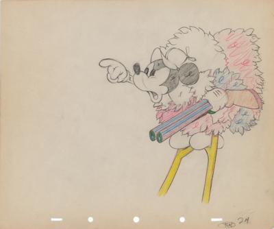 Lot #469 Mickey Mouse production drawings from Moose Hunters Production Drawings - Image 1