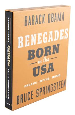 Lot #91 Barack Obama and Bruce Springsteen Signed Book - Image 4
