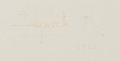 Lot #221 Elizabeth, Queen Mother Signed Oversized Photograph - Image 2