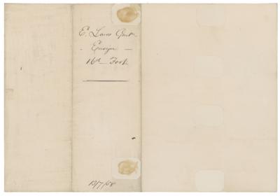 Lot #307 Queen Victoria Document Signed - Image 2