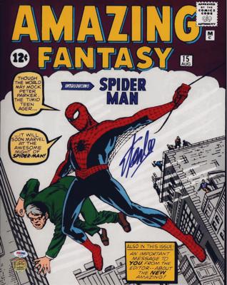 Lot #467 Stan Lee Signed Photograph