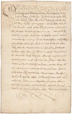 Lot #143 Charles VI, Holy Roman Emperor Letter