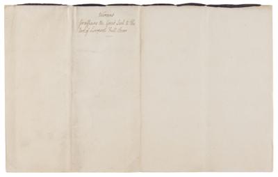 Lot #147 King George IV Document Signed on Marriage of William IV - Image 7