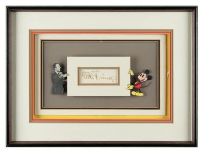 Lot #455 Walt Disney Signature - Image 1