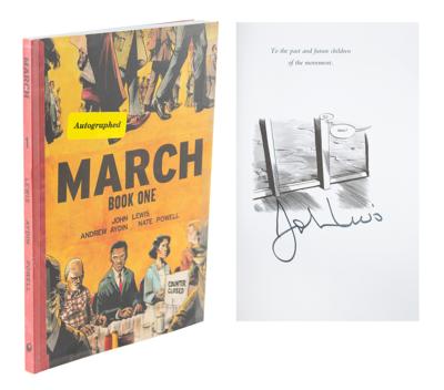 Lot #274 John Lewis Signed Book - Image 1