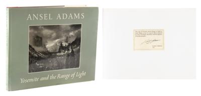 Lot #438 Ansel Adams Signed Book - Image 1
