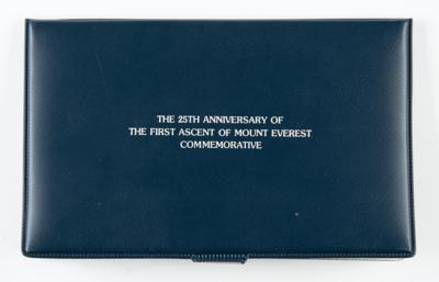 Lot #234 Edmund Hillary and Tenzing Norgay Signed Commemorative Cover - Image 3