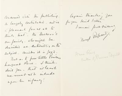 Lot #150 King George VI and Elizabeth, the Queen Mother Signed Book - Image 7