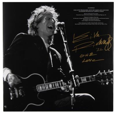 Lot #663 Rolling Stones: Keith Richards Signed Album - Image 1