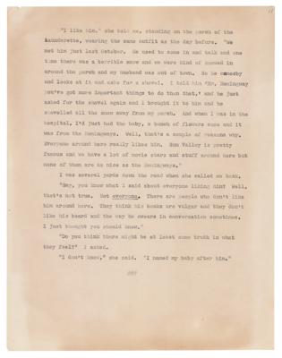 Lot #484 Ernest Hemingway Autograph Letter Signed with Hand-Annotated Manuscript - Image 13