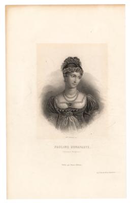 Lot #203 Pauline Bonaparte Document Signed - Image 2