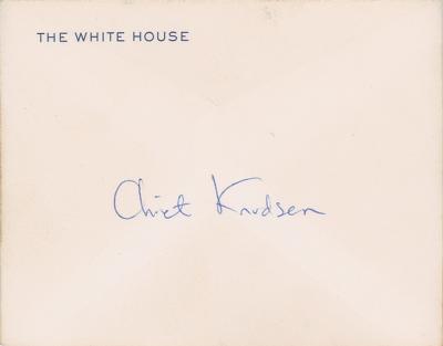 Lot #35 Jacqueline Kennedy Autograph Note Signed - Image 2