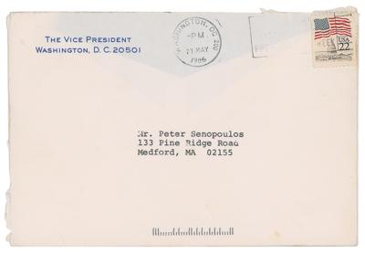 Lot #49 George Bush Autograph Letter Signed - Image 3