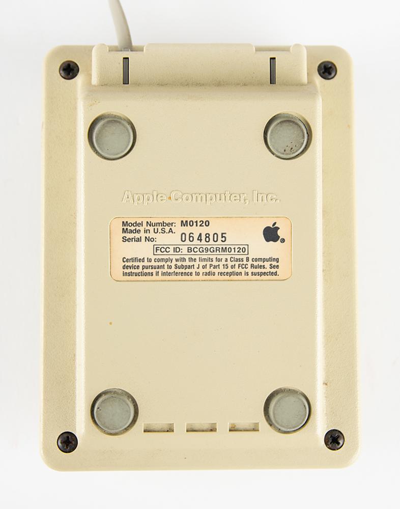 Macintosh 128K Prototype Computer with Display Case and