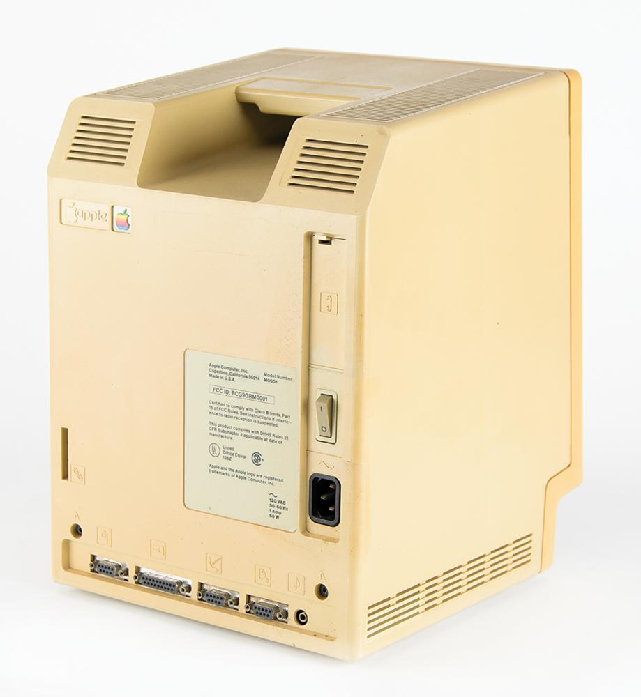 Macintosh 128K Prototype Computer with Display Case and