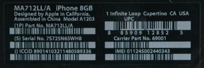 Lot #8036 Apple iPhone (First Generation, Sealed) - Image 5